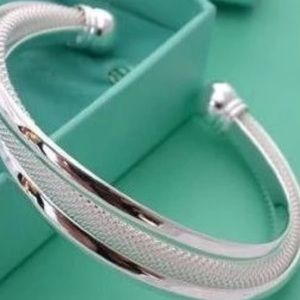 Silver Bangle Bracelet